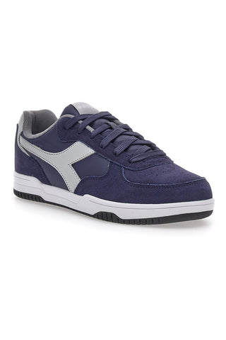 Modri športni copati z logotipom na strani Diadora Raptor Low S