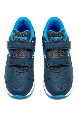Modri supergi z velcro trakovi DIADORA FALCON 4 SL JR V