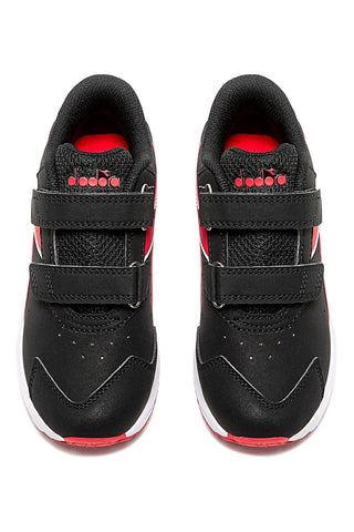 Črni supergi z velcro trakovi DIADORA FALCON 4 SL JR V