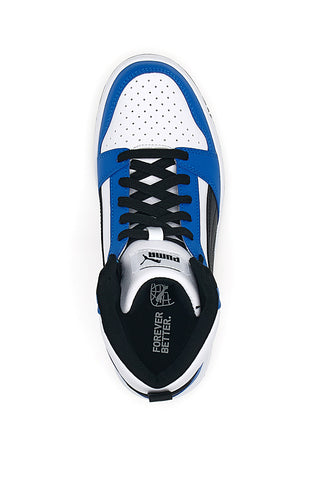 Visoke superge Puma Rebound V6 mid v beli in modri barvi