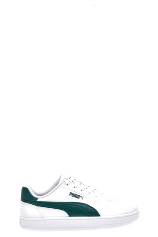 Bele superge z zelenimi detajli Puma Caven 2.0 JR