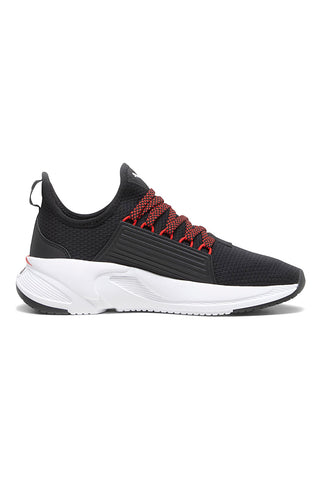 Črni in rdeči slip-on superge z vložkom iz spominske pene Puma PREMIER SLIP ON JR