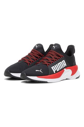 Črni in rdeči slip-on superge z vložkom iz spominske pene Puma PREMIER SLIP ON JR