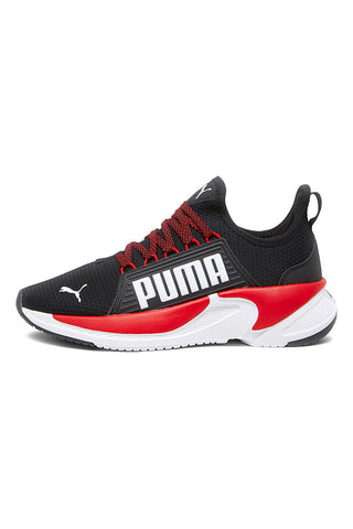 Črni in rdeči slip-on superge z vložkom iz spominske pene Puma PREMIER SLIP ON JR