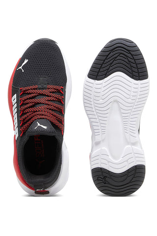 Črni in rdeči slip-on superge z vložkom iz spominske pene Puma PREMIER SLIP ON JR