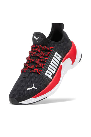 Črni in rdeči slip-on superge z vložkom iz spominske pene Puma PREMIER SLIP ON JR