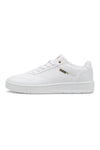 Bele superge z zlatimi detajli Puma Court Classic