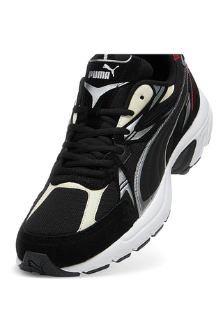 Črni športni copati z barvnimi detajli PUMA Milenio Tech Suede