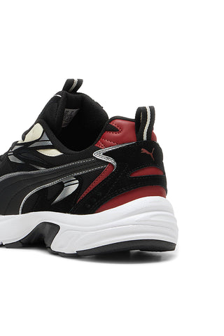 Črni športni copati z barvnimi detajli PUMA Milenio Tech Suede
