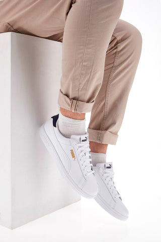 Bele superge z vezalkami Puma Smash 3.0 L