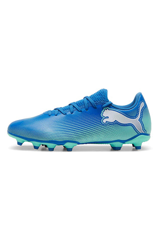 Modri nogometni čevlji za trdna in umetna igrišča Puma Future 7 Play FG/AG