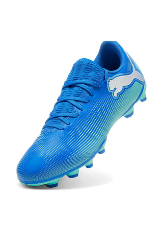 Modri nogometni čevlji za trdna in umetna igrišča Puma Future 7 Play FG/AG