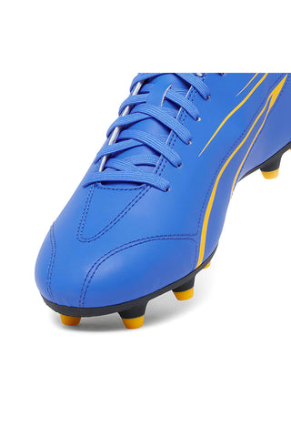 Modri nogometni čevlji s špicami za travnato igrišče Puma Vitoria Fg/Ag