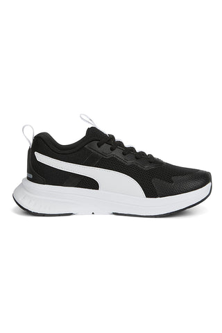 Črni in beli športni copati Puma Evolve Run Mesh Jr