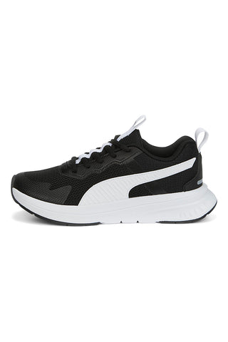 Črni in beli športni copati Puma Evolve Run Mesh Jr