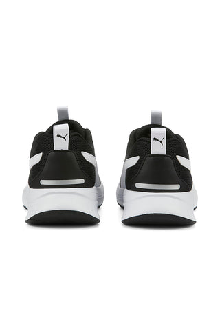 Črni in beli športni copati Puma Evolve Run Mesh Jr