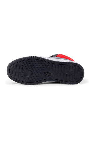 Črni in rdeči superge Mid-Cut z vezalkami FILA REGA NF MID TEENS