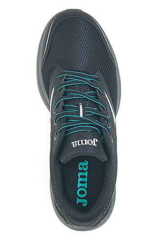Črni športni copati z modrimi detajli JOMA META MEN 2401