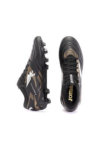 Črni nogometni čevlji Joma Powerful 2401 Firm Ground