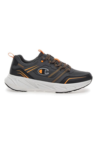 Fitnes čevlji Sivi in oranžni Champion Warrior Low Cut Shoe