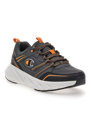 Fitnes čevlji Sivi in oranžni Champion Warrior Low Cut Shoe