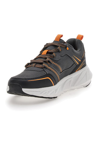 Fitnes čevlji Sivi in oranžni Champion Warrior Low Cut Shoe