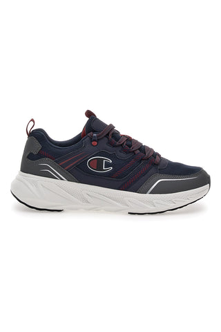 Sivi in rdeči športni čevlji Champion Warrior Low Cut Shoe