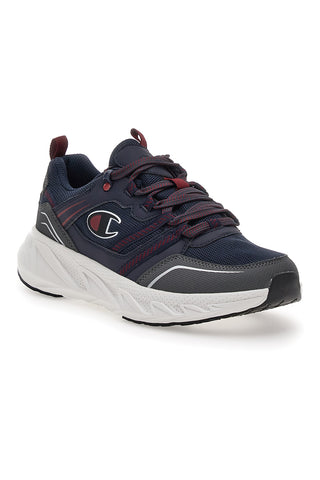 Sivi in rdeči športni čevlji Champion Warrior Low Cut Shoe