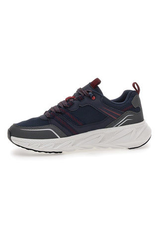 Sivi in rdeči športni čevlji Champion Warrior Low Cut Shoe