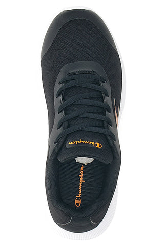Črni športni copati z oranžnimi detajli CHAMPION SYPHON ENGAGE MESH GS
