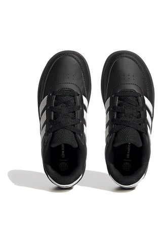 Črni športni copati z belimi trakovi Adidas Breaknet 2.0