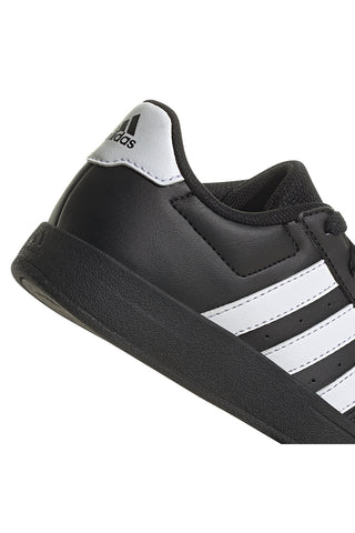 Črni športni copati z belimi trakovi Adidas Breaknet 2.0