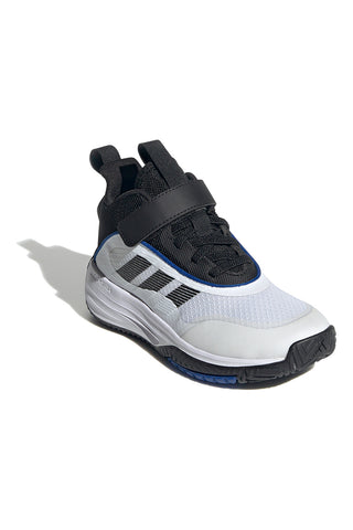 Črni in beli košarkarski čevlji Adidas Ownthegame 3.0 K