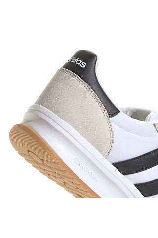 Črno-bele superge z usnjenim zgornjim delom ADIDAS RUN 70s 2.0
