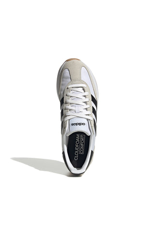 Črno-bele superge z usnjenim zgornjim delom ADIDAS RUN 70s 2.0