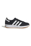 Črni športni copati z belo podplatom in belimi stranskimi trakovi Adidas Run 70s 2.0