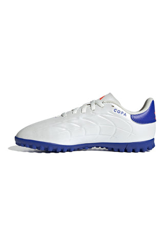 Beli in modri čevlji za malonogomet Adidas Copa Pure 2 Club Tf J