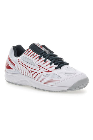 Bele in rdeče odbojkarske čevlje Mizuno Cyclone Speed 4