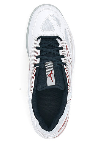 Bele in rdeče odbojkarske čevlje Mizuno Cyclone Speed 4