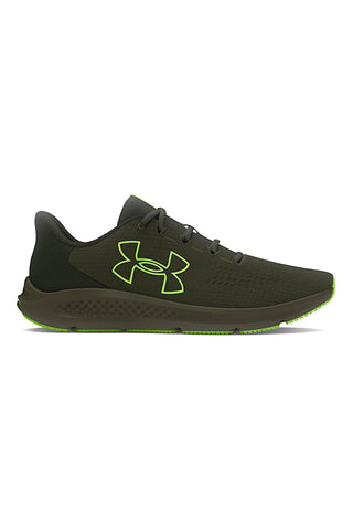Zelene tekaške čevlje Under Armour Charged Pursuit 3