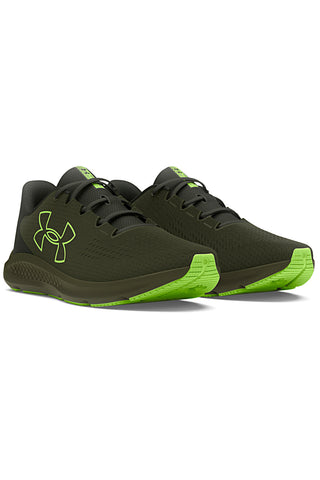 Zelene tekaške čevlje Under Armour Charged Pursuit 3