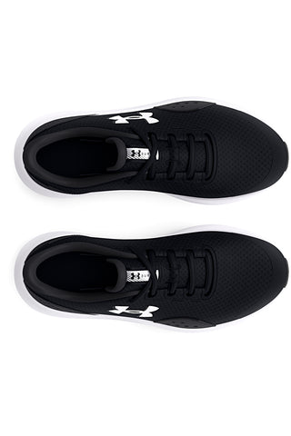 Črni in beli tekaški čevlji UNDER ARMOUR BGS Surge 4