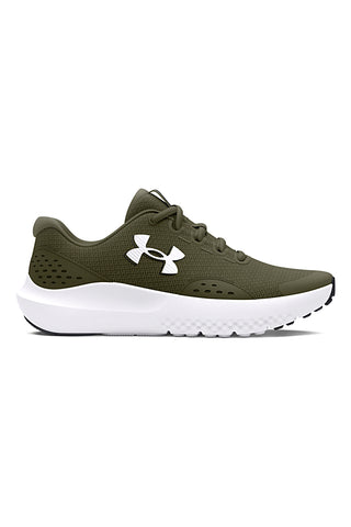 Zelene in bele tekaške copate UNDER ARMOUR BGS SURGE 4