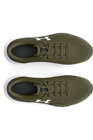 Zelene in bele tekaške copate UNDER ARMOUR BGS SURGE 4