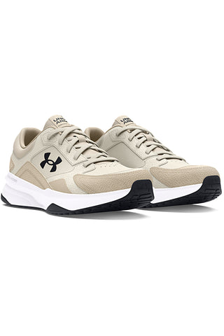 Tekaski čevlji Biege iz usnja Under Armour Edge Lthr