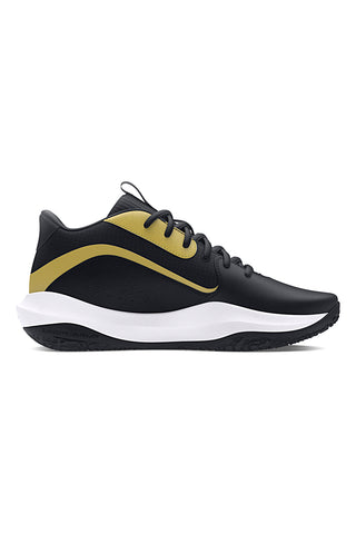 Črni in zlati košarkarski čevlji Under Armour Lockdown 7