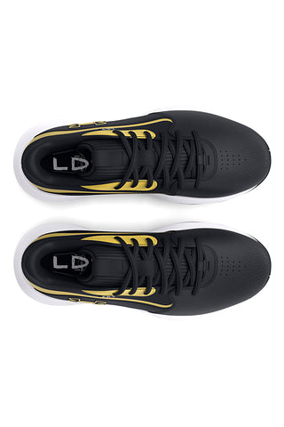 Črni in zlati košarkarski čevlji Under Armour Lockdown 7