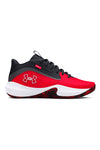 Črni in rdeči košarkarski čevlji Under Armour Lockdown 7
