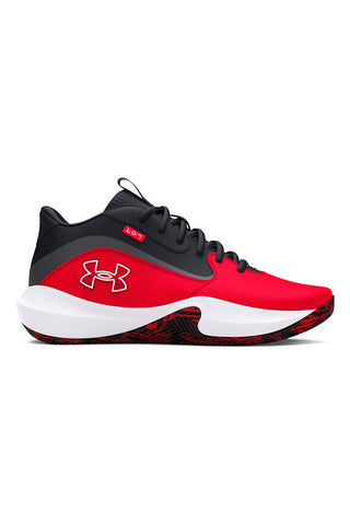 Črni in rdeči košarkarski čevlji Under Armour Lockdown 7