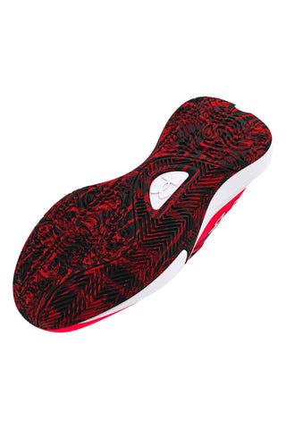 Črni in rdeči košarkarski čevlji Under Armour Lockdown 7